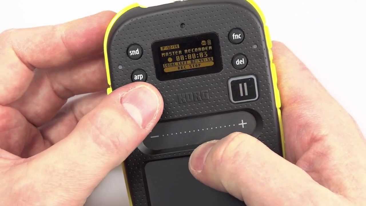 Hands on demo of the Korg Kaossilator 2 - YouTube