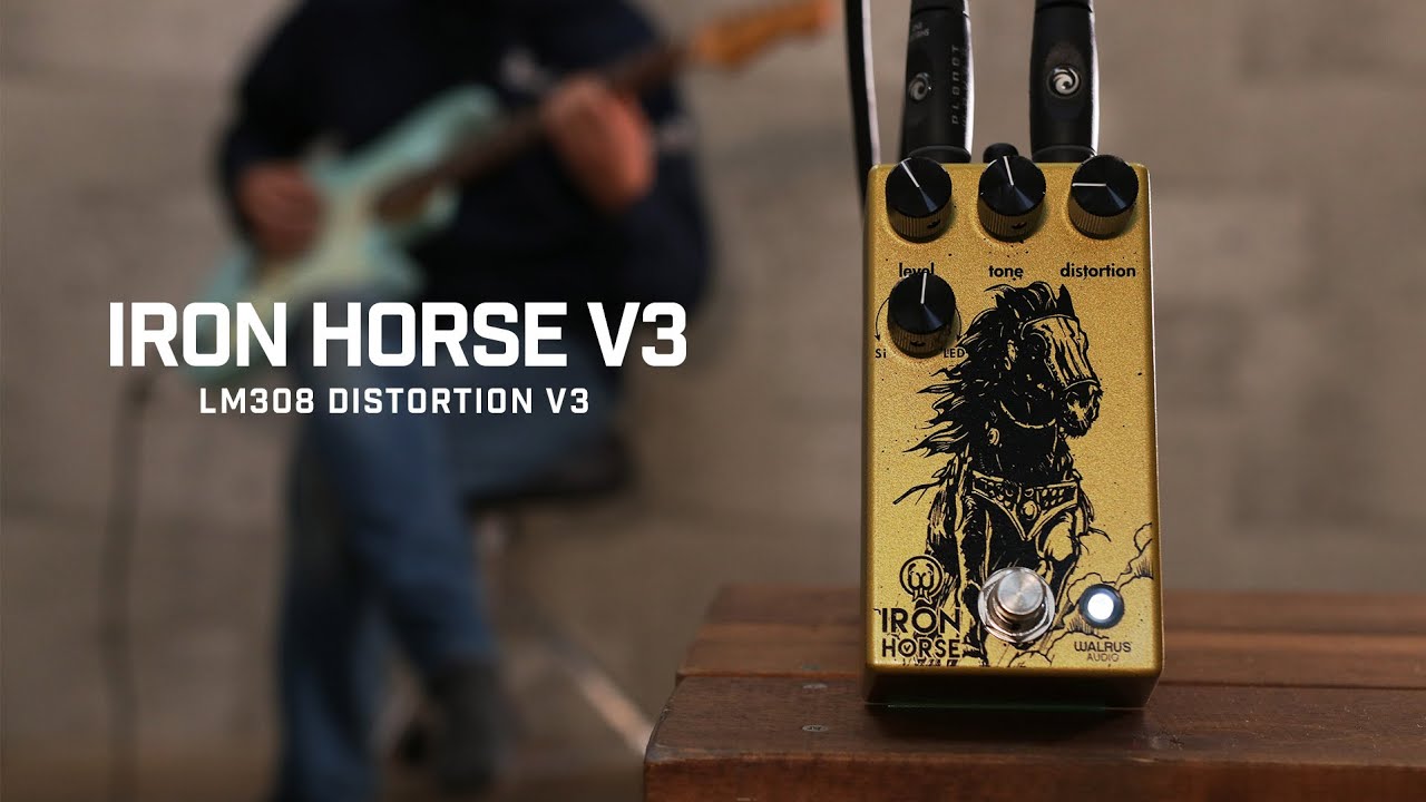 Iron Horse LM308 Distortion V3 | WALRUS AUDIO