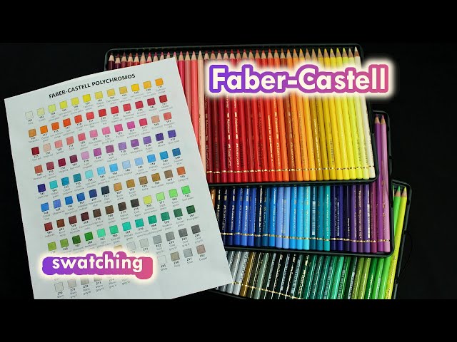 Faber-Castell Polychromos set of 120 colour pencils | Unboxing and