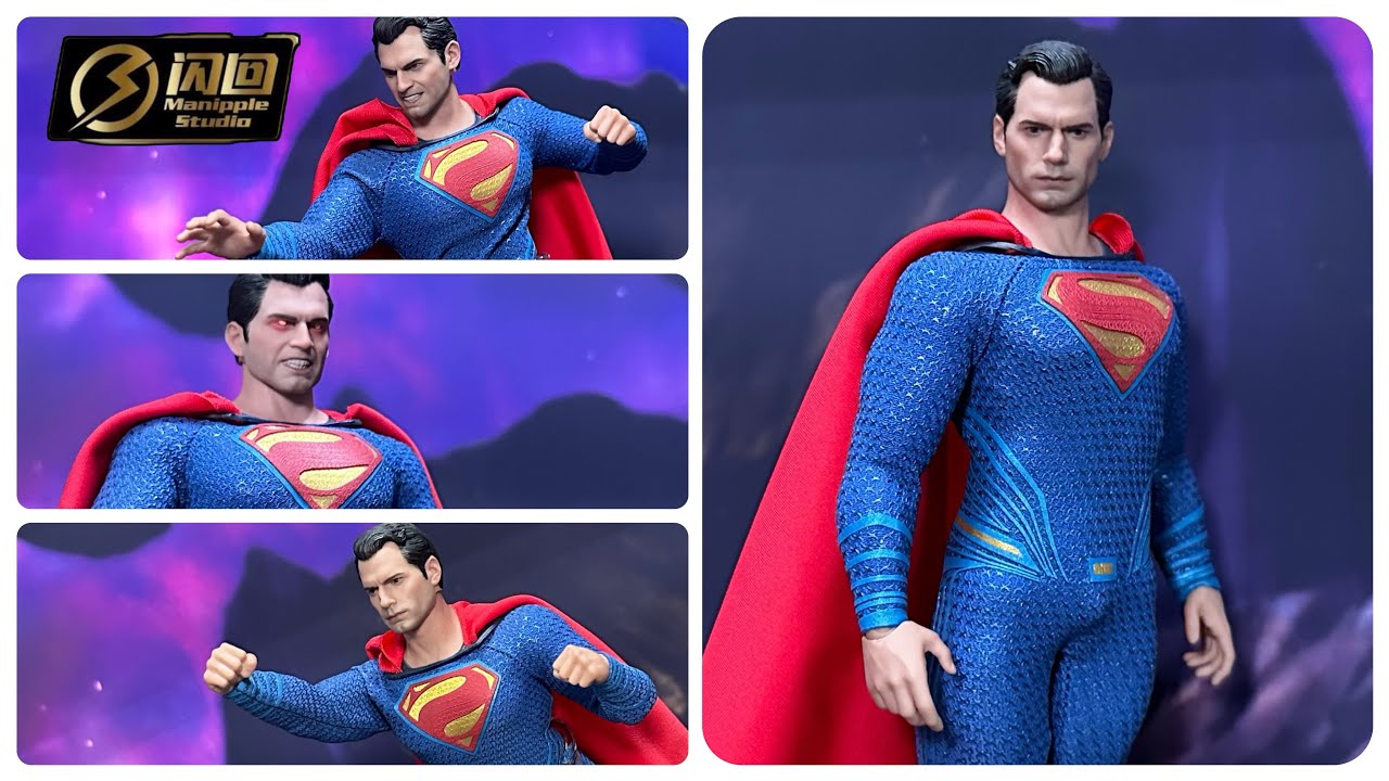 Manipple Studio Superman 閃回工作室超人#actionfigures #unboxing