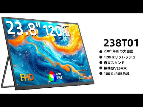 Newsoul モバイルディスプレイ 23.8インチ