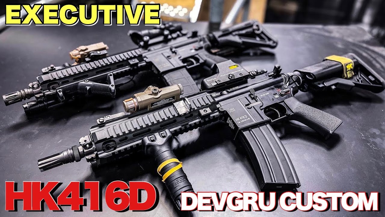 DEVGRUカスタムの愛銃が完成したので紹介！】executive HK416D 次世代