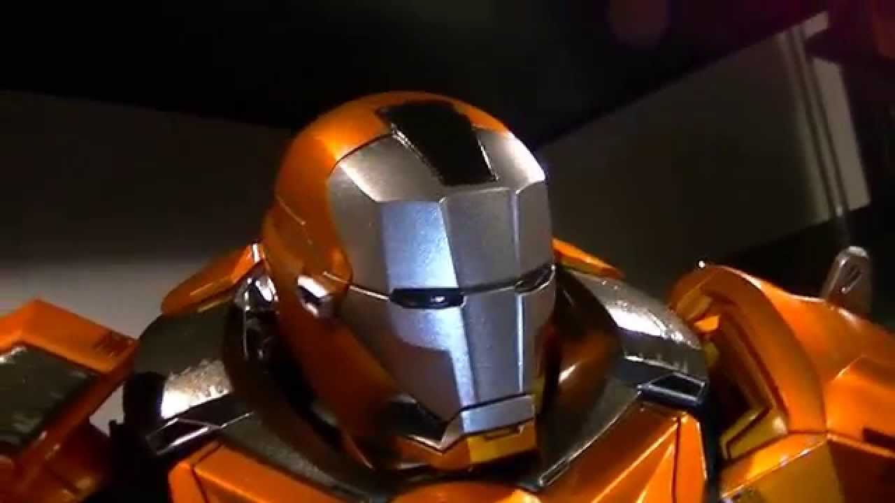 Hot Toys Iron Man 3 Mark 36 Peace Maker - YouTube