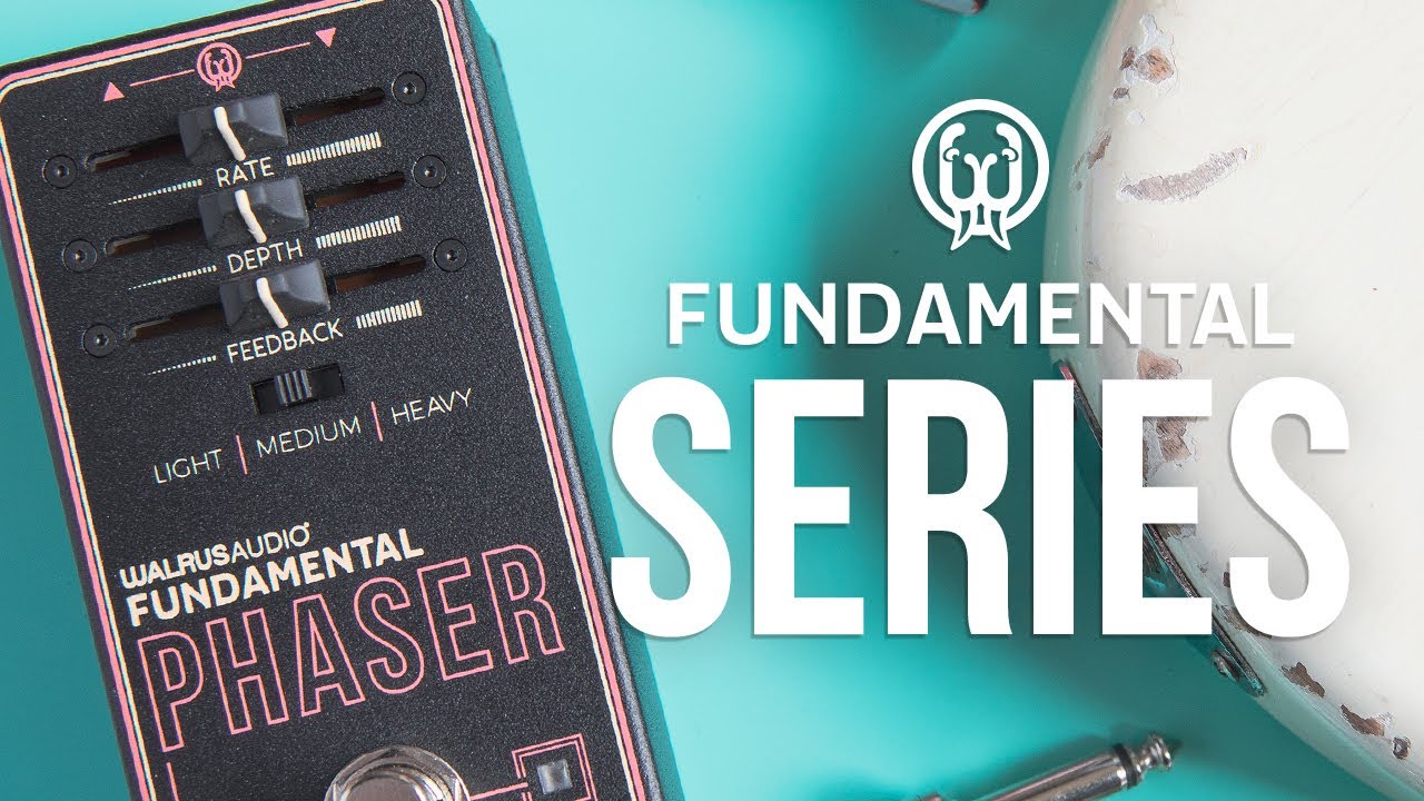 Walrus Audio Fundamental Series Phaser Tech Demo - YouTube
