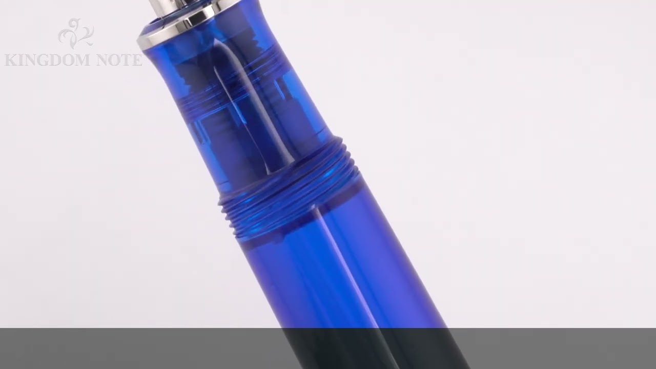 Pelikan ペリカン 万年筆 スーベレーン M605 マリーンブルー F - YouTube