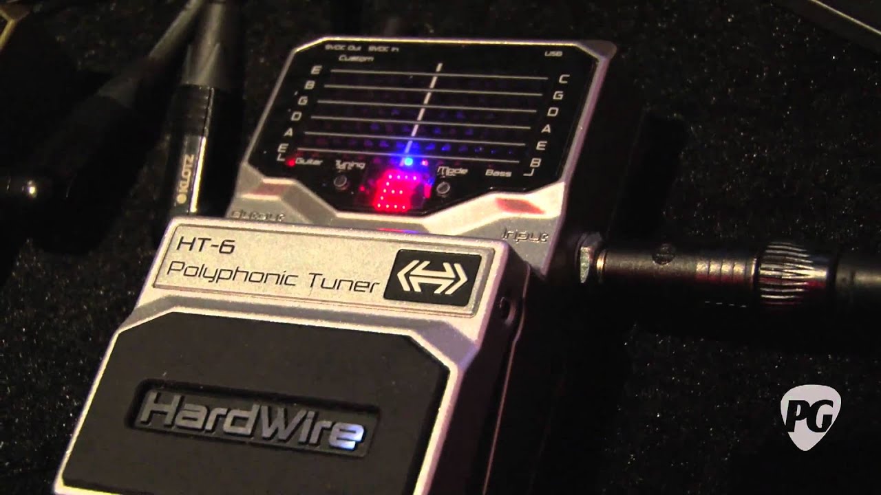 NAMM '11 - DigiTech Hardwire HT-6 Polyphonic Tuner Demo - YouTube