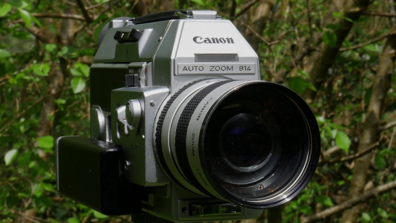 Canon Auto Zoom 814 Super 8 Film Camera - YouTube