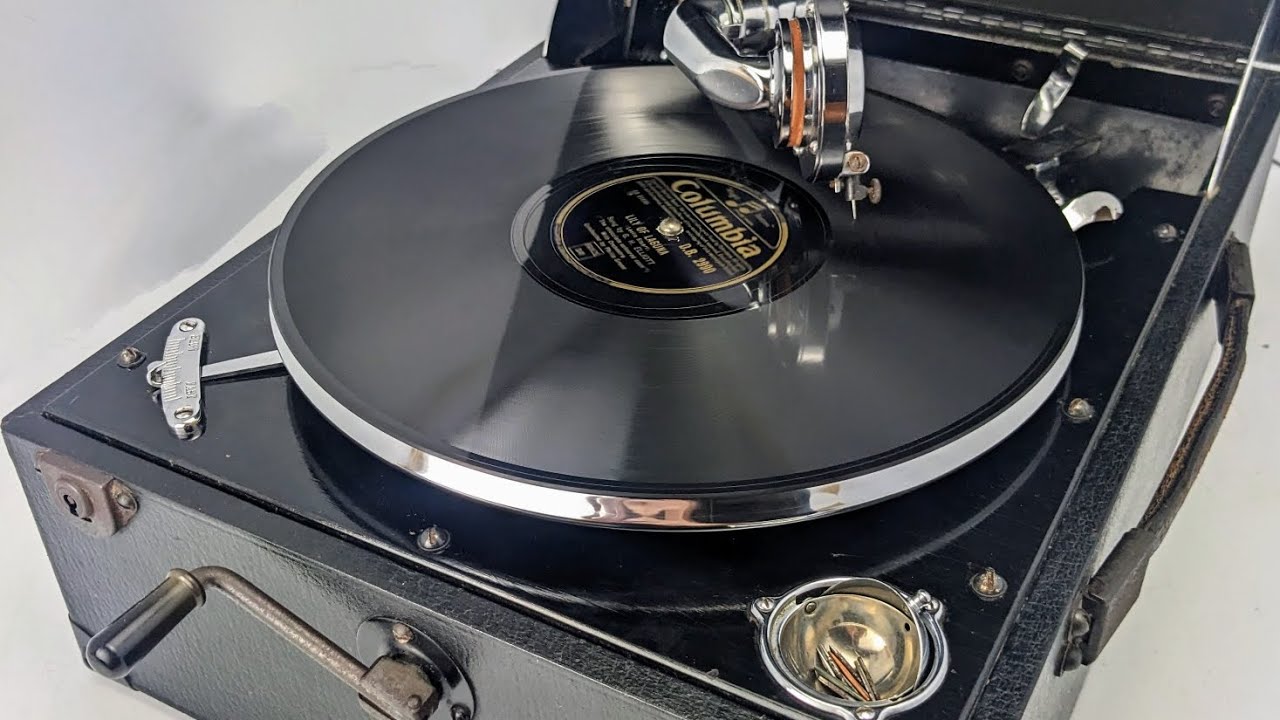 1930s Columbia Viva Tonal Grafonola Gramophone model 202 *** For