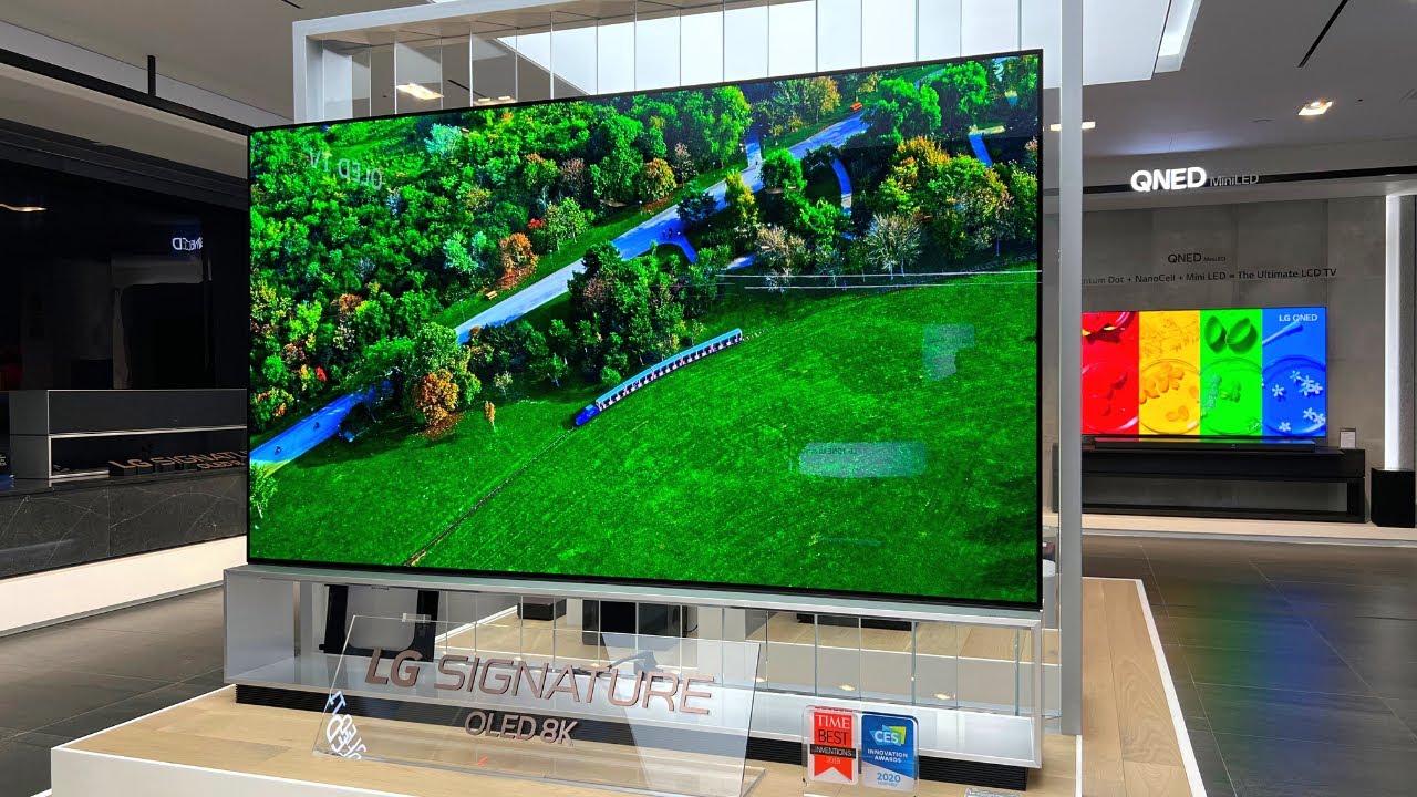 8K OLED TV?? LG SIGNATURE ZX 88 inch TV - YouTube