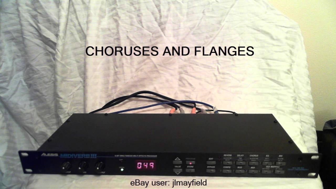 ALESIS MIDIVERB Ⅲ アレシス マルチエフェクター Alesis MidiVerb III