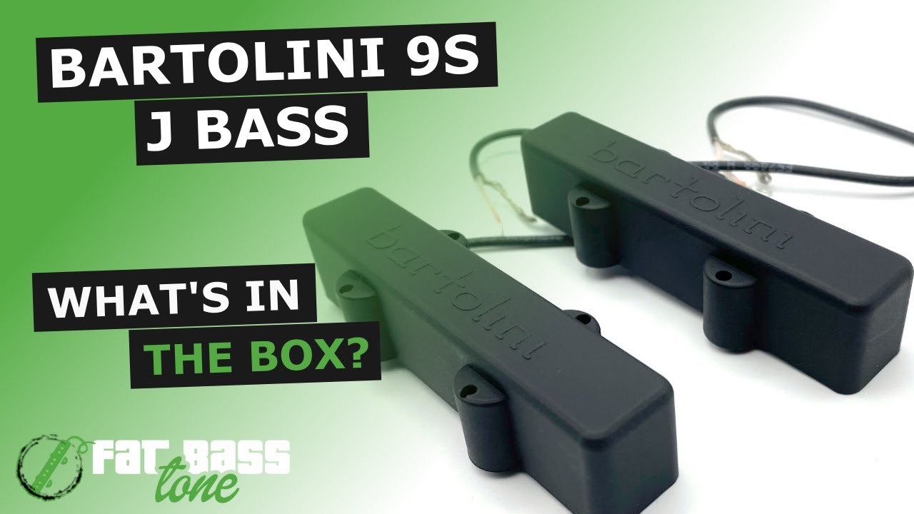 Bartolini 9S L/S 4 String Single Coil Jazz Bass® Pickup Set