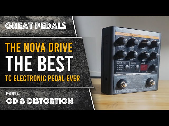 tc electronic NOVA DRIVE エフェクター 【公式通販】