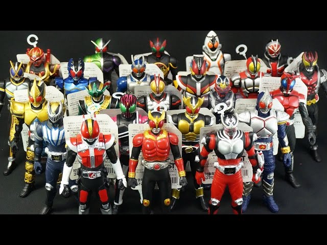 ライダーヒーローシリーズ レジェンドライダーシリーズ ソフビ114体