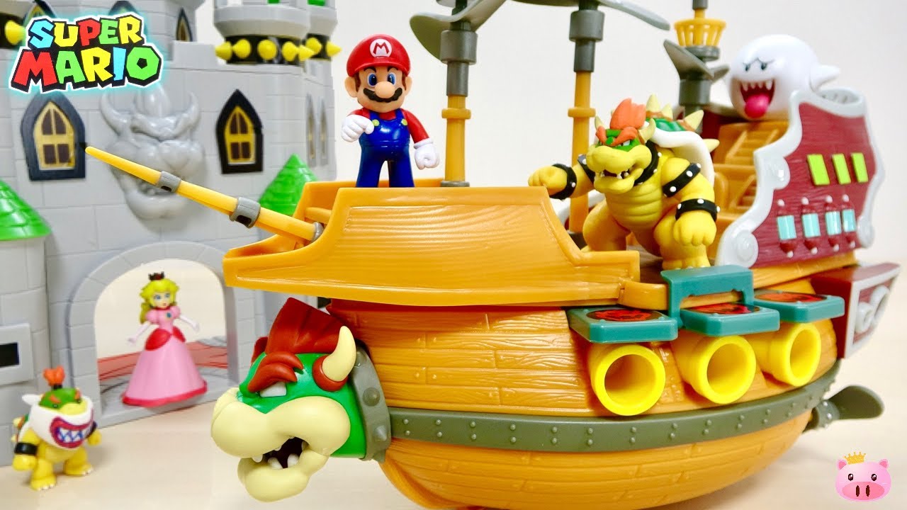 スーパーマリオ 遊べる・飾れる戦艦!フィギュアコレクション DXプレイ