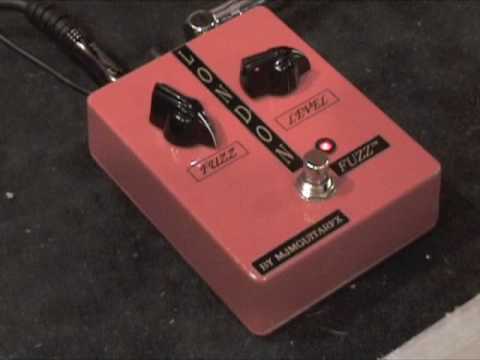 MJM Electronics London Fuzz first version guitar effects pedal