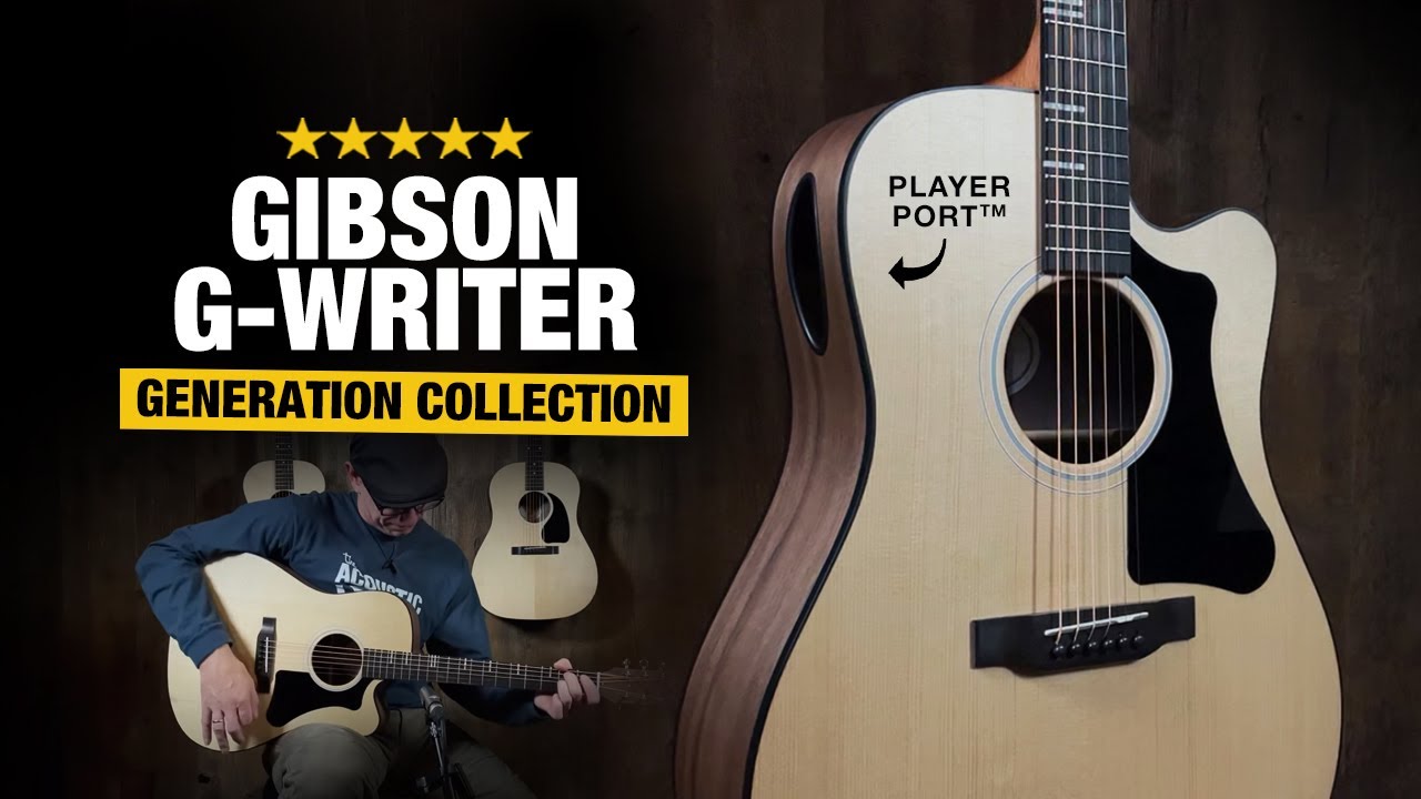 Gibson G-Writer - New 2021 Generation Collection Review! - YouTube
