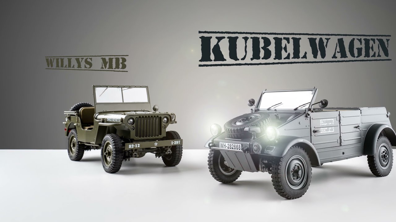 FMS RocHobby 1:12 Type82 KUBELWAGEN - YouTube