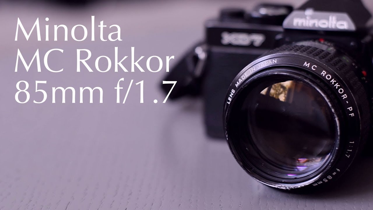 Minolta MC ROKKOR-PF 85mm f/1.7（整備品） Minolta MC ROKKOR-PF