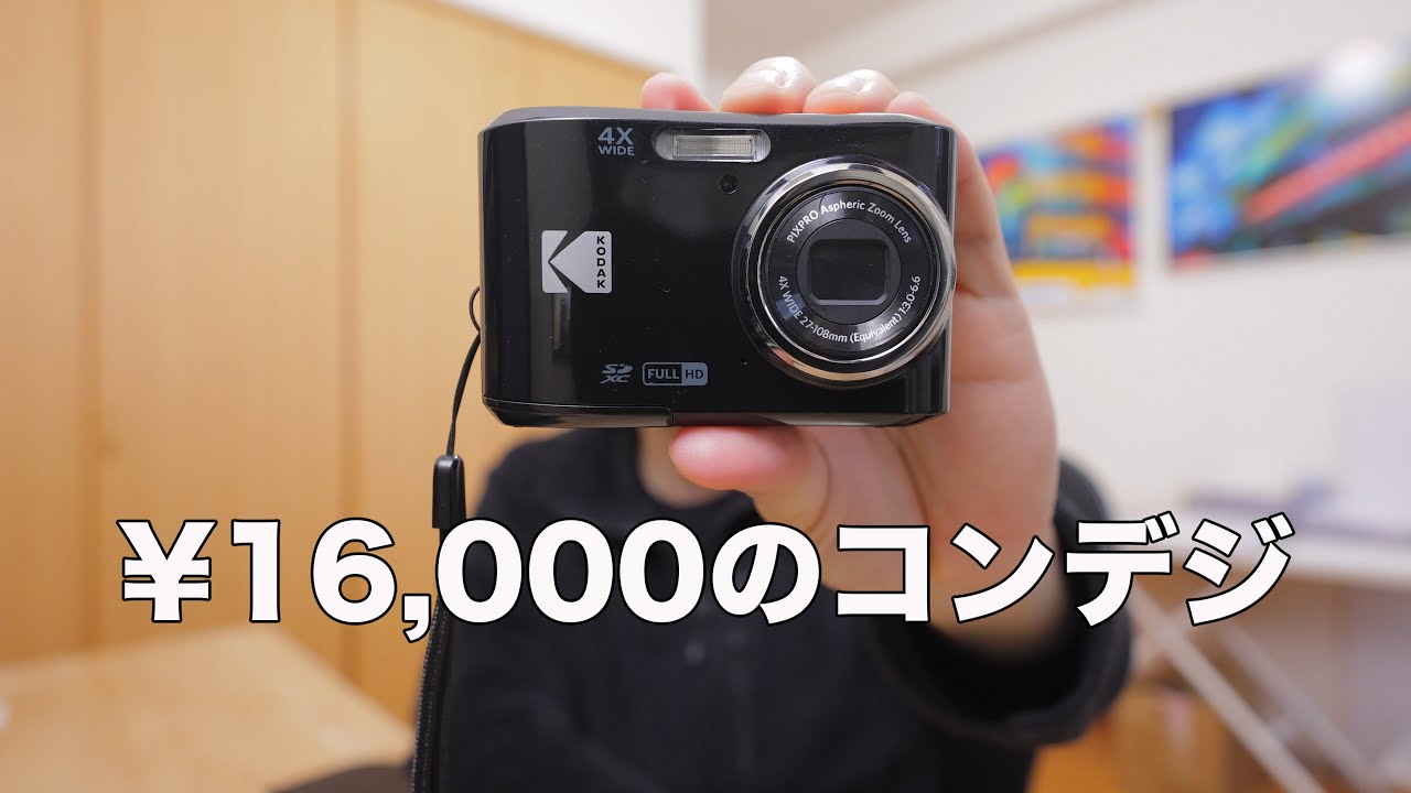 KODAK PIXPRO FZ45】安いコンデジで楽しく写真を撮ってみませんか