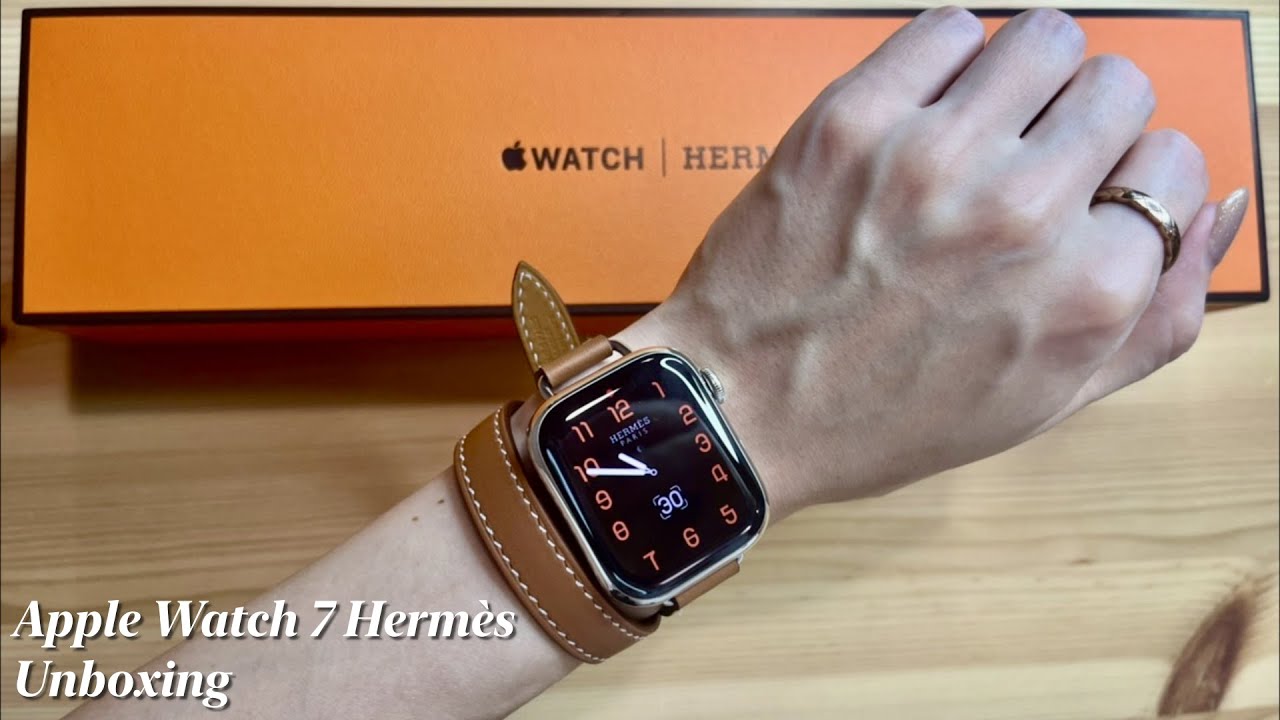 2577 Apple Watch エルメス ゴールド ドゥブルトゥール 二重 2577