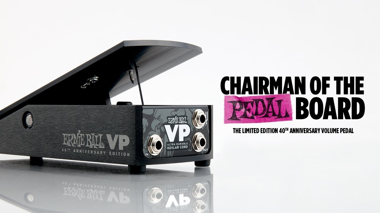 40th Anniversary Volume Pedal | Ernie Ball