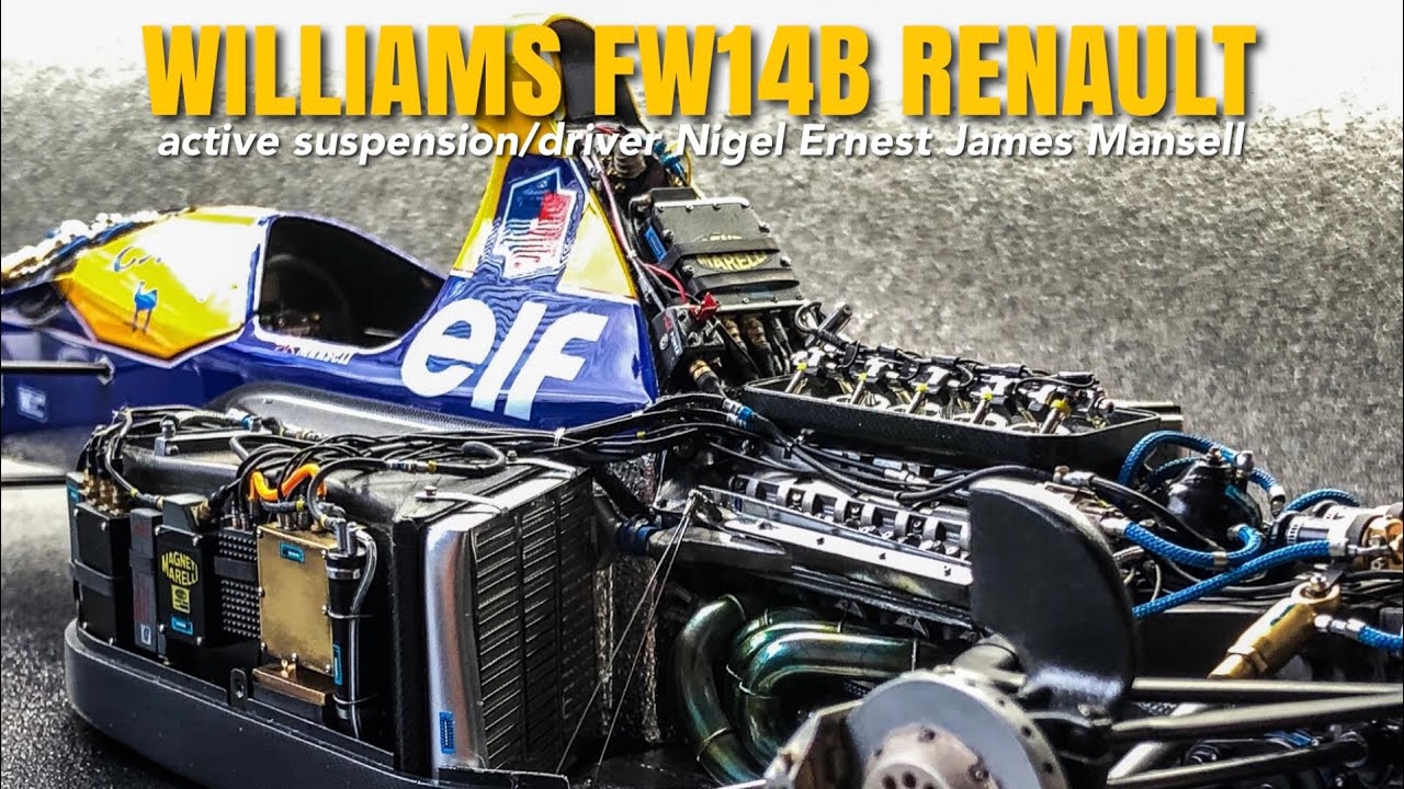 プラモデル】TAMIYA 1/12 Williams FW14B RENAULT (タミヤ