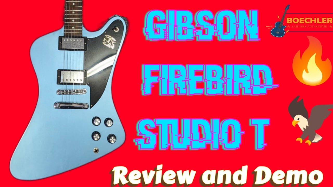 2017 Gibson Firebird Studio T Review and Demo - YouTube
