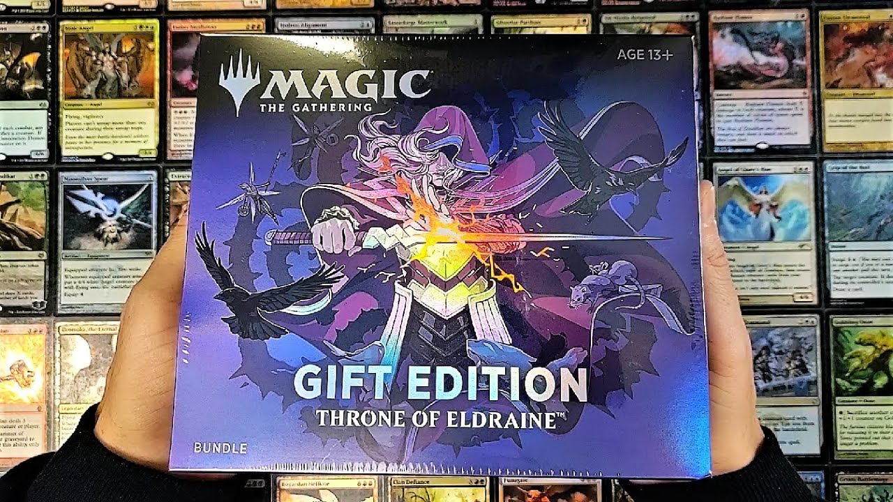 MTG GIFT EDITION Throne of Eldraine Bundle - YouTube