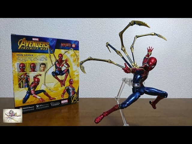 Amazing paint and modeling! Really moves!) MAFEX Iron Spider