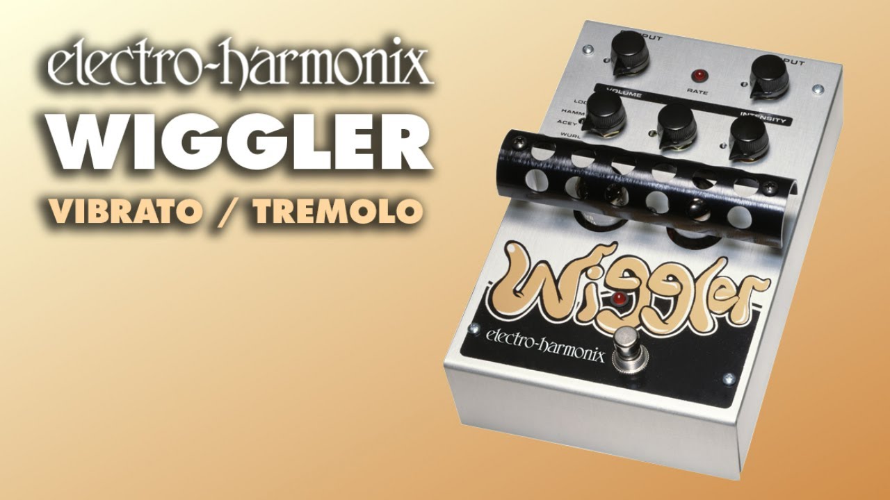 Electro-Harmonix The Wiggler Vibrato / Tremolo Pedal (Demo by JJ