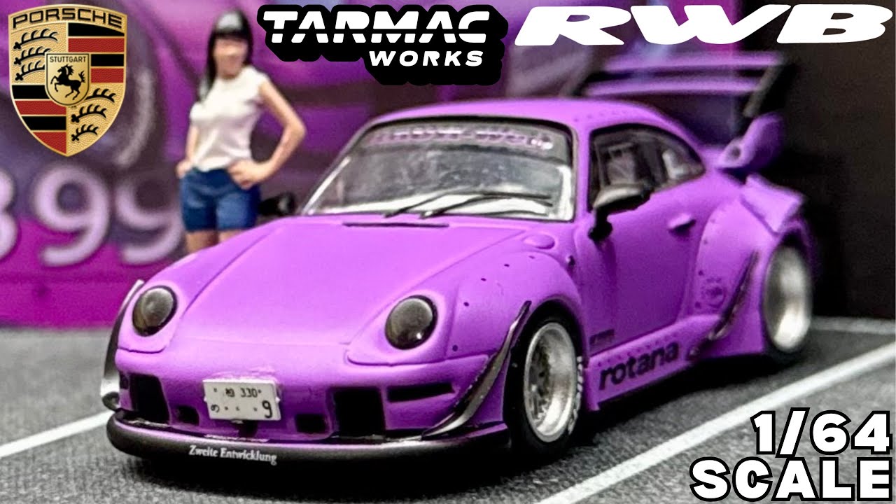 Unboxing 2025 Tarmac Works 1/64 Scale RWB 993 Rotana | Matte