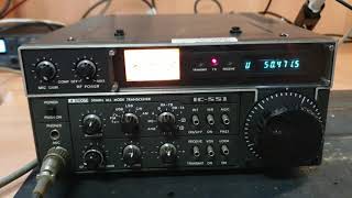 Icom IC551 blast from the past - YouTube