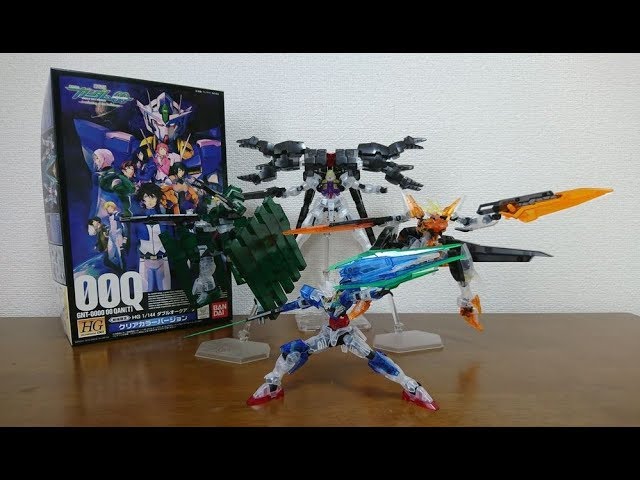 HG 1/144 劇場版ダブルオークリアカラーVer 4機セット