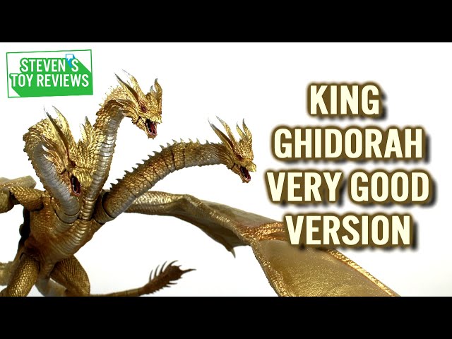 S.H. MonsterArts King Ghidorah 2019 Special Color Version Unboxing