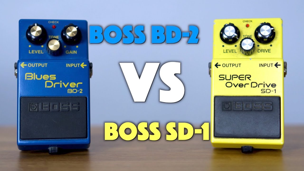 ギター Blues D BD2 Super Over Drive SD1 ギター Blues D BD2 Super