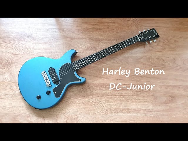 ギター Harley Benton DC-Junior Pelham Blue DC-Junior Pelham Blue