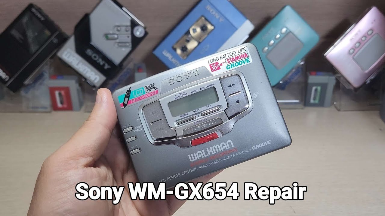 Sony WM-GX654 Repair Cassette Player Walkman - YouTube