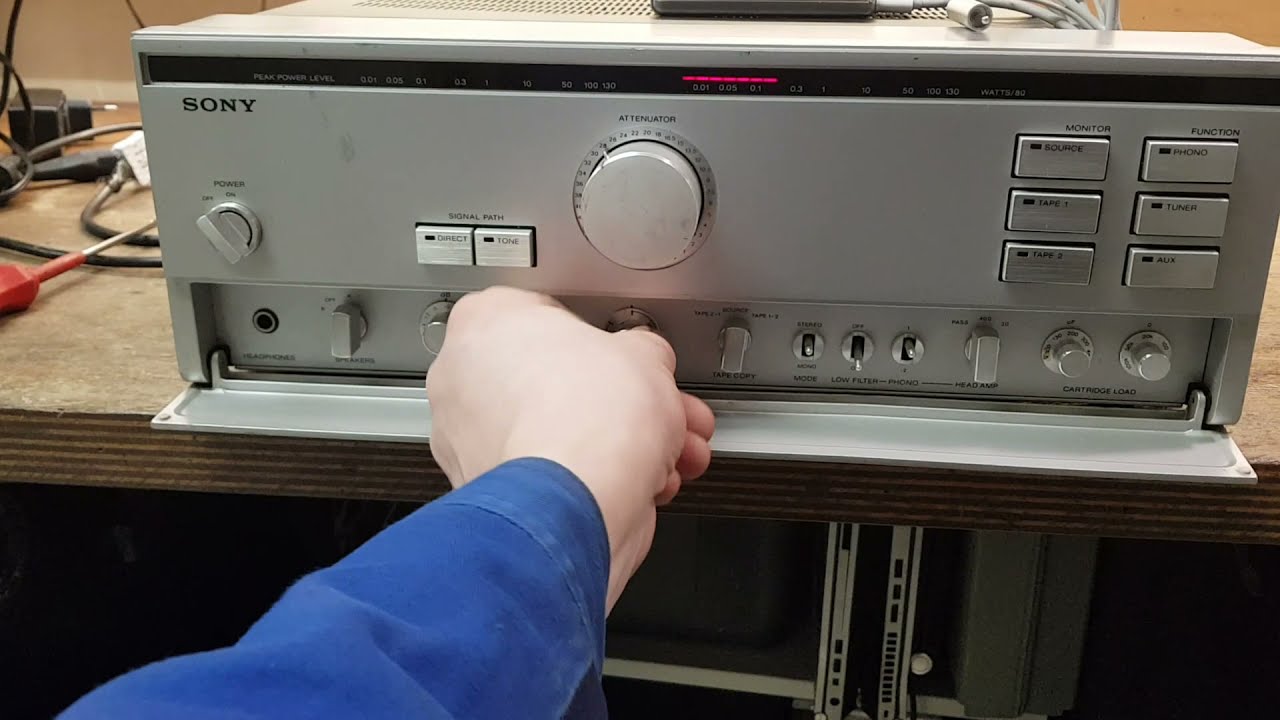 Sony TA-F80 - YouTube