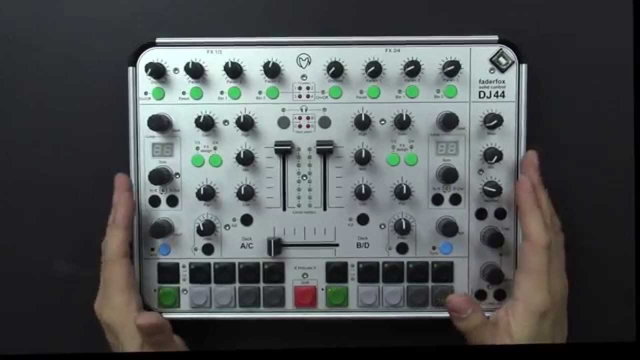 Faderfox DJ44 Midi Controller - YouTube