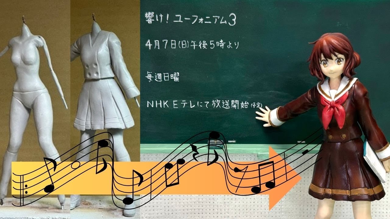 響け！ユーフォニアアム3】黄前久美子部長TVアニメ放送開始Ver.を作っ