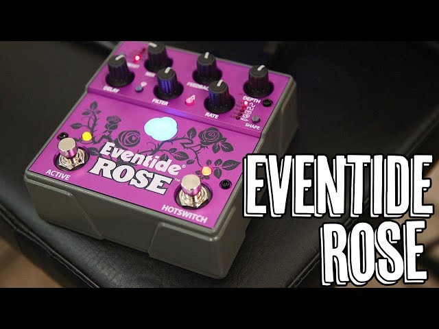 Eventide Rose Delay - Demo - YouTube
