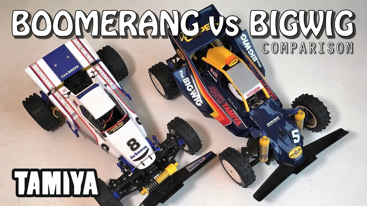 TAMIYA 1/10 Boomerang & BIG WIG セット TAMIYA 1/10 Boomerang & BIG