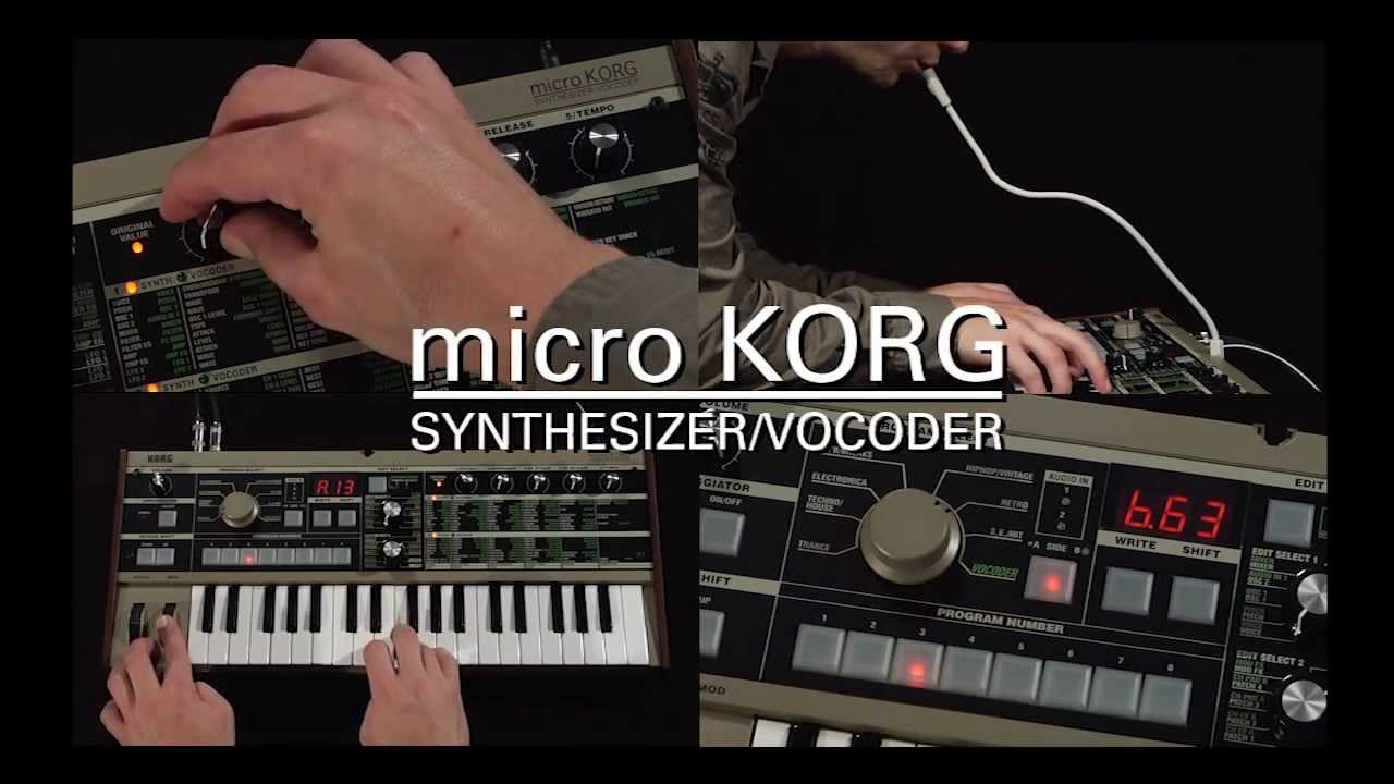 The microKORG Synthesizer/Vocoder from Korg -- A Closer Look
