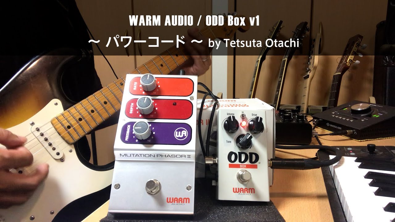 製品レビュー】WARM AUDIO/ODD Box v1 ～パワーコード～ by Tetsuta