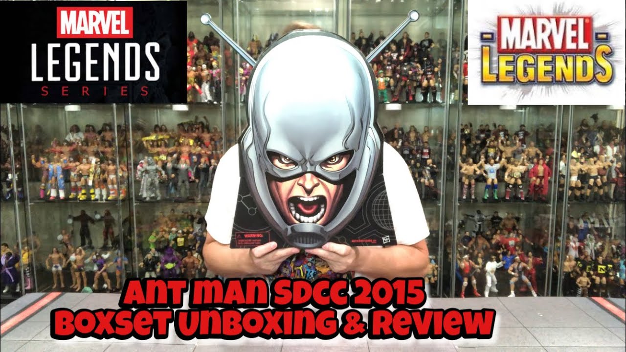AntMan SDCC 2015 Hasbro Marvel Legends Exclusive Unboxing & Review
