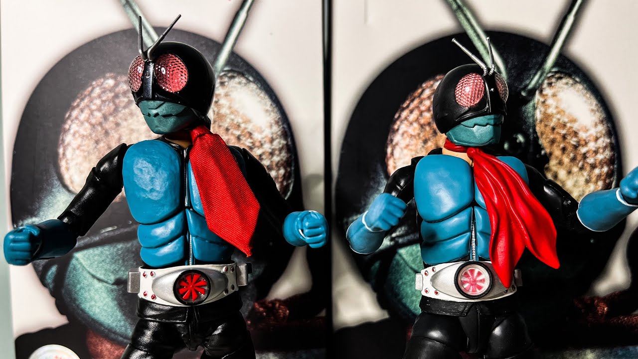 真骨彫仮面ライダー新一号▪️アカレンジャーセット 真骨彫仮面