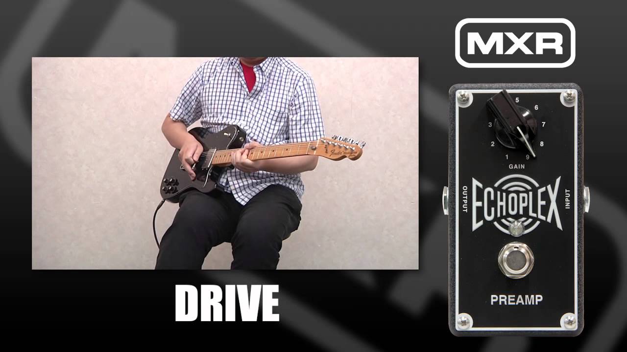 MXR / ギター用エフェクター EP101 Echoplex - YouTube