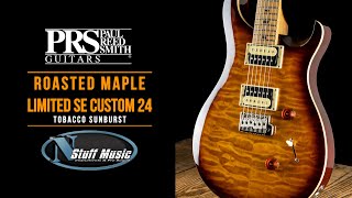 PRS Roasted Maple Limited SE Custom 24 - In-Depth Demo! - YouTube