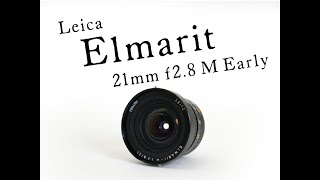 Leica Elmarit 21mm f2.8 M Early - YouTube