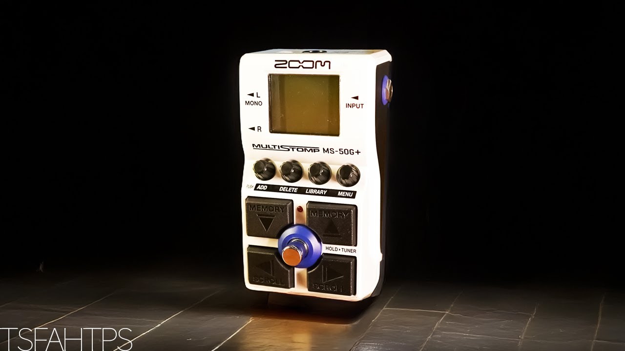 Is it BETTER than the Old One?? Zoom MultiStomp MS-50G+ - YouTube